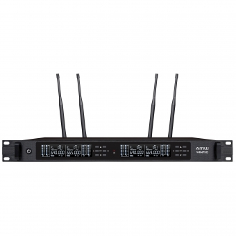 AMW AU6000 v2 Microfone sem fio Rack 4 canais Digital + Estojo