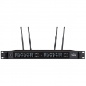 AMW AU6000 v2 Microfone sem fio Rack 4 canais Digital + Estojo