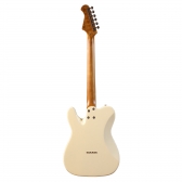 AMW SETL550 Guitarra Telecaster Clear White Ponte Wilkinson by SQ Guitars + Bag Premium