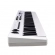 AMW P61X White Teclado Controlador Midi USB com 61 Teclas PADs Faders e Knobs