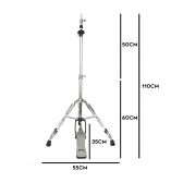 AMW Maquina de Chimbal de bateria Acústica