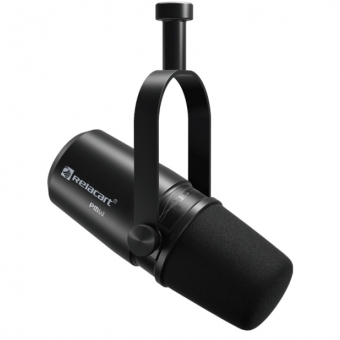 Relacart PM3 Microfone High End Ativo Para Estúdio e Podcast