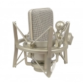 Amw EC1 Microfone Condensador XLR 26mm Para Estúdio com Shockmount