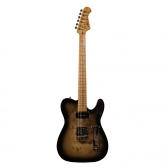 AMW SETL550 Guitarra Telecaster Clear Black Ponte Wilkinson by SQ Guitars