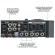 AMW AJ12 Mesa de som 12 Canais EFX High End BT Interface USB