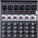 Amw Pm6 v2 Fx Mesa De Som 6 Canais 99 Efx DSP Interface USB Eq