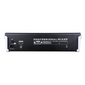 AMW Q12 v3 Mesa de Som 12 Canais Combo 99 Efx Dsp 2 Aux Hi-Z Interface USB Eq BT