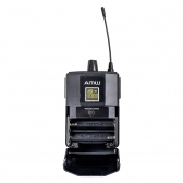 AMW BU200 Kit Microfone Sem Fio Duplo Bodypack Auricular UHF Digital 2B 2A
