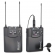 Relacart Cr2 ONE CLIP Microfone Sem Fio lapela Duplo Uhf Câmera Uwp ( CR + 2X CP )