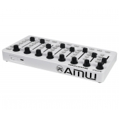 Amw Smartcon 8 Controlador Midi Daw Knobs Faders Msr Bt Leds