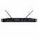 (USADO) AMW AU500 v2 Microfone sem fio Duplo Digital Multibanda UHF Rack + Estojo 1R 2M