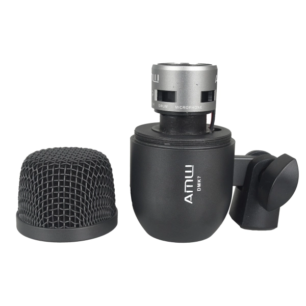 AMW DMK7 Kit Premium Com 7 Microfones Bateria Em Metal + Estojo