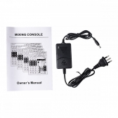 AMW MX6 v2 Mesa de Som 6 Canais 4 XLR EFX Interface USB