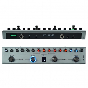 M-vave Tank B Pedal de efeito para Baixo Multiefeitos Pedaleira