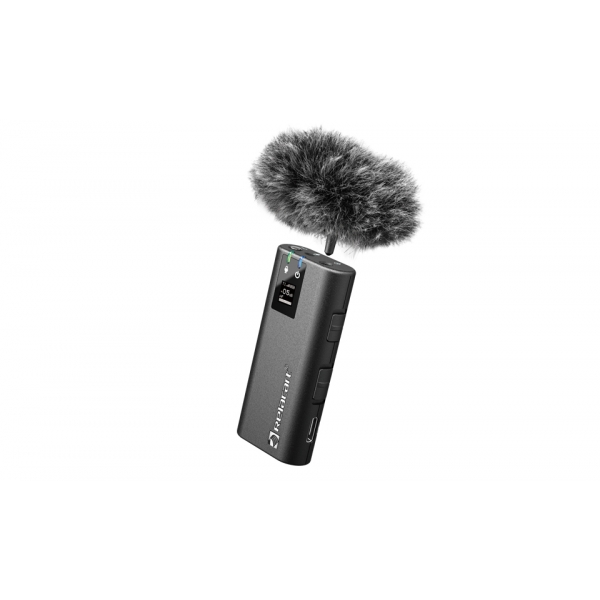 Relacart MC2 Microfone sem fio Digital 2.4G Câmera compacto