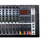 AMW AJ12 Mesa de som 12 Canais EFX High End BT Interface USB