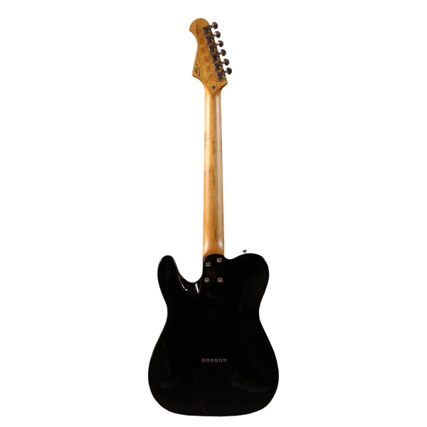 AMW SETL550 Guitarra Telecaster Clear Black Ponte Wilkinson by SQ Guitars