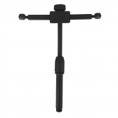 Ring Light de Mesa com apoio para dois celulares Controle e suporte