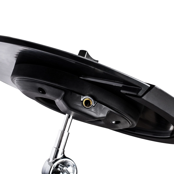 (USADO) AMW ED11 Pro Bateria Eletrônica All Mesh Dual Real Hi Hat Condução Tri zone Pratos Dual