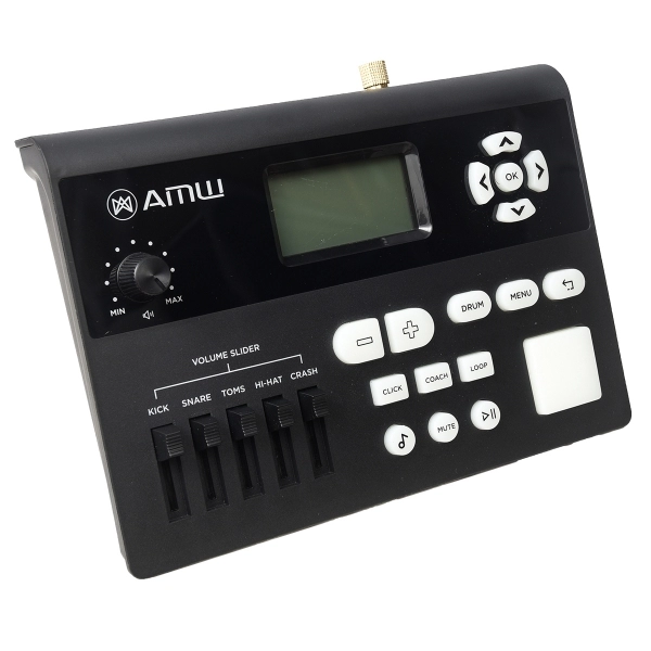 AMW ED7 v2 Bateria Eletrônica Digital All Mesh com Real Hi Hat