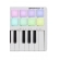 AMW Smartkey 25 White Teclado Controlador Midi USB Teclas 8 PADs Knobs