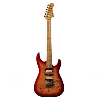 AMW SEIB550 Stratocaster Cherry Burst HSH Guitarra Ponte Top by SQ Guitars