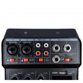 (USADO) AMW PCM4 v2 Mesa de Som Compacta 4 Canais Echo XLR Interface