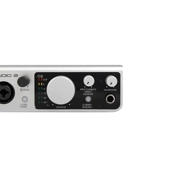 Amw Midiplus Studio 2 Interface De Áudio Usb 192k 2x2 . Loja