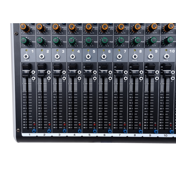 AMW Q12 v3 Mesa de Som 12 Canais Combo 99 Efx Dsp 2 Aux Hi-Z Interface USB Eq BT