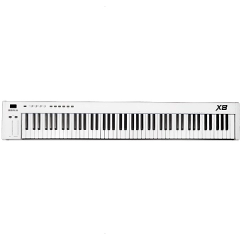 Midiplus X8 II White PRO 88 V2  Teclado Controlador Midi 88 Teclas Semi Pesadas