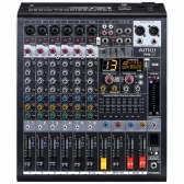 Amw Pm6 v2 Fx Mesa De Som 6 Canais 99 Efx DSP Interface USB Eq