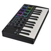 AMW Smartkey 25 Black Teclado Controlador Midi USB Teclas 8 PADs Knobs