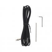 AMW SEIB7S Ultra Black Guitarra 7 Cordas Ponte Fixa by SQ Guitars