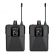 AMW BU200 Kit Microfone Sem Fio Duplo Bodypack Lapela UHF Digital 2B 2L