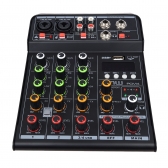 (USADO) AMW PCM4 v2 Mesa de Som Compacta 4 Canais Echo XLR Interface