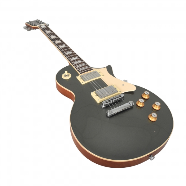 AMW SELP110 Silver Guitarra Les Paul Mogno Alnico HH by SQ Guitars