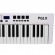 (USADO) AMW P61X White Teclado Controlador Midi USB com 61 Teclas PADs Faders e Knobs