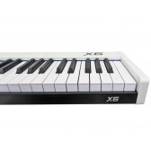 Midiplus X6 II Teclado Controlador Midi 61 Teclas Semi Pesadas
