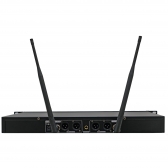 AMW AU2000 Microfone sem fio UHF 4 Canais Digital Diversity + Estojo