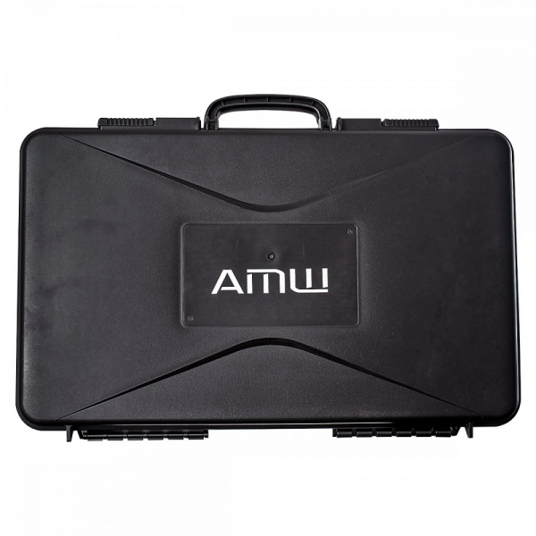 AMW BU7000 Microfone sem fio 4 Canais Digital UHF Auricular