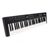 (USADO) AMW P61X Teclado Black Controlador Midi USB com 61 Teclas PADs Faders e Knobs