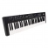 (USADO) AMW P61X Teclado Black Controlador Midi USB com 61 Teclas PADs Faders e Knobs