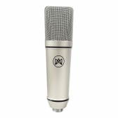 (USADO) Amw AMC2 Microfone Condensador XLR FET 34mm Banhado a Ouro + Shockmount