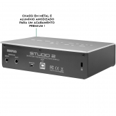 Midiplus Studio 2 Interface de Áudio USB 2x2