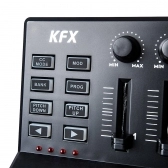 (USADO) KFX Mini 25 RGB Teclado Controlador Midi USB 25 Teclas PADs Knobs