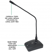 AMW VMM1 Microfone Gooseneck Pescoço de Ganço Condensador de Eletreto