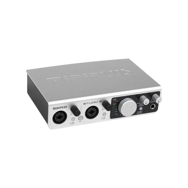 Amw Midiplus Studio 2 Interface De Áudio Usb 192k 2x2 . Loja