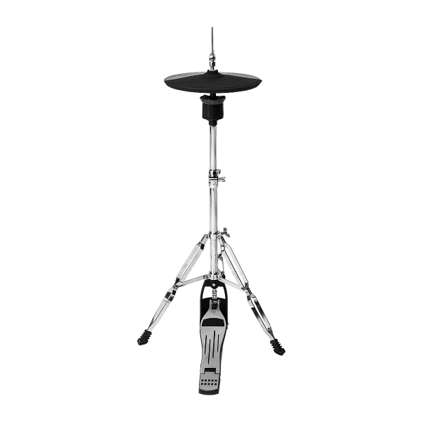 (USADO) AMW ED11 Pro Bateria Eletrônica All Mesh Dual Real Hi Hat Condução Tri zone Pratos Dual