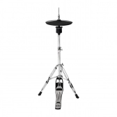 (USADO) AMW ED11 Pro Bateria Eletrônica All Mesh Dual Real Hi Hat Condução Tri zone Pratos Dual