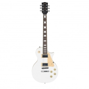 AMW SELP 100 White Guitarra Les Paul 6 Cordas Mogno By SQ Guitars